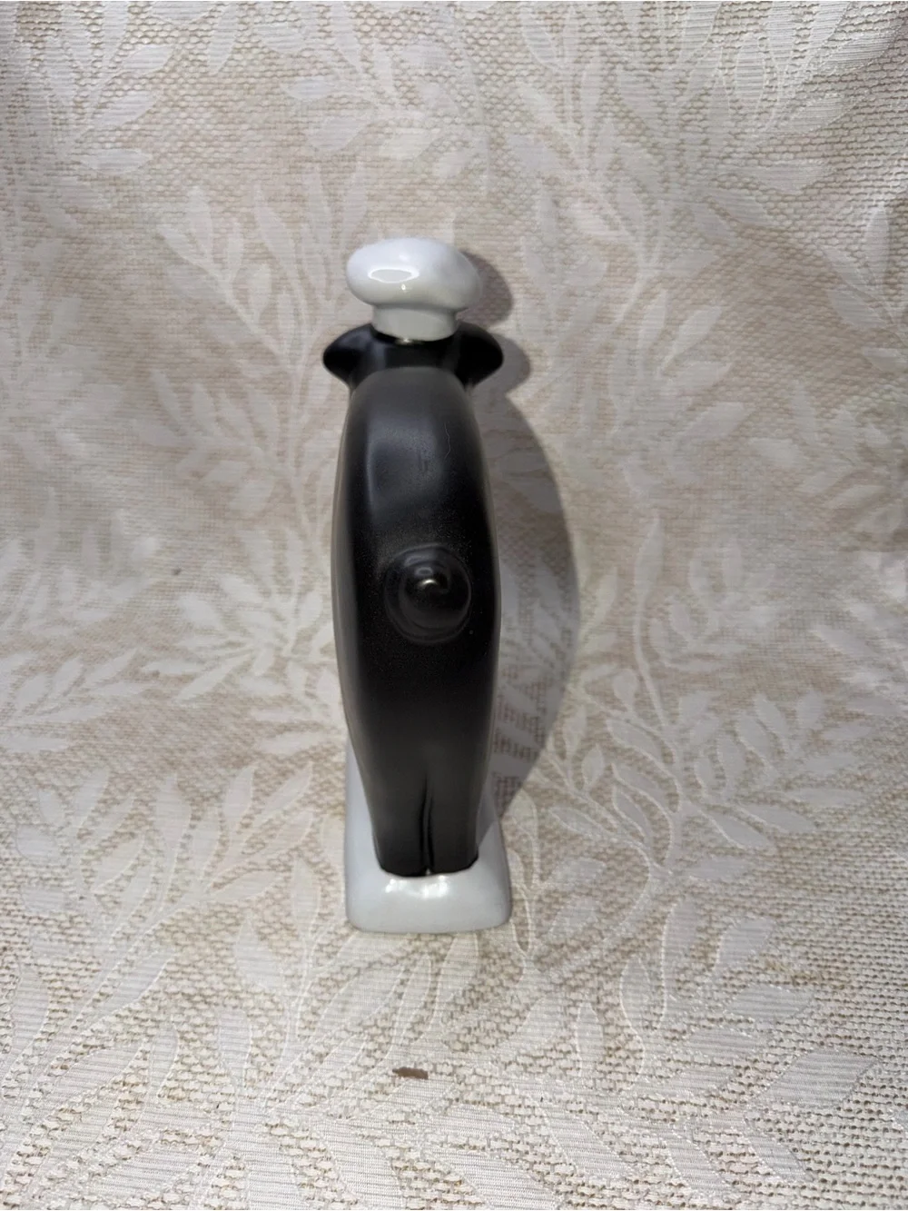 Pottery Barn Chalkboard Pig Chef's Hat Black White - Menu Cottagecore Farmhouse